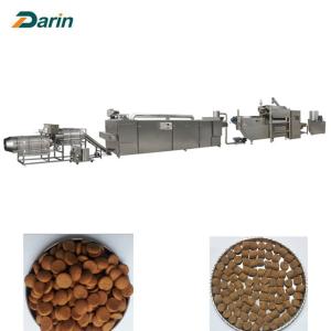 Linha de produção gêmea dos alimentos para animais de estimação da extrusora de