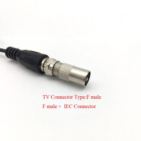 High Gain Balck ABS HDTV ANTENNAS WITH AMPLIFIER SIGNAL BOOSTER INDOOR