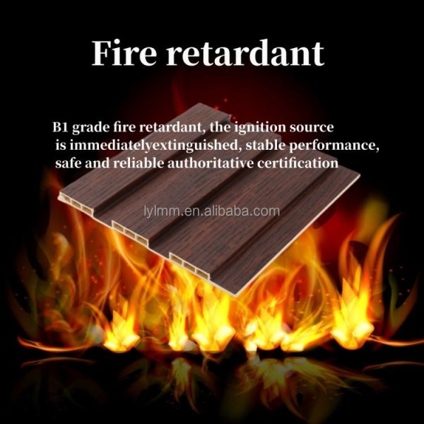 Нано-ПВХ панель с внутренним эффектом дерева для внутреннего убранства