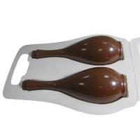 A polpa da cana-de-açúcar moldou o presente da garrafa de vinho que empacota o vinho do ISO que empacota para o transporte