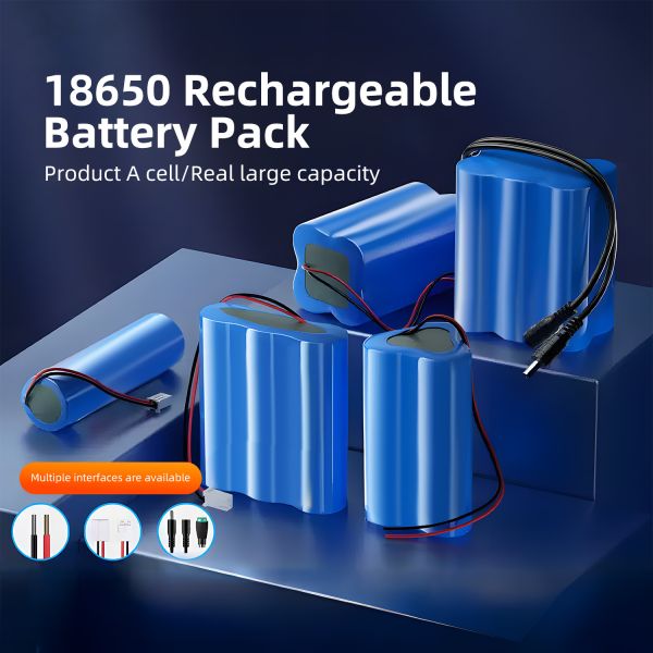 Bateria de íons de lítio personalizada de 18650 14.8V 4S1P 1200mAh-3500mAh Armazenamento recarregável para ferramenta de energia do Fascia Gun