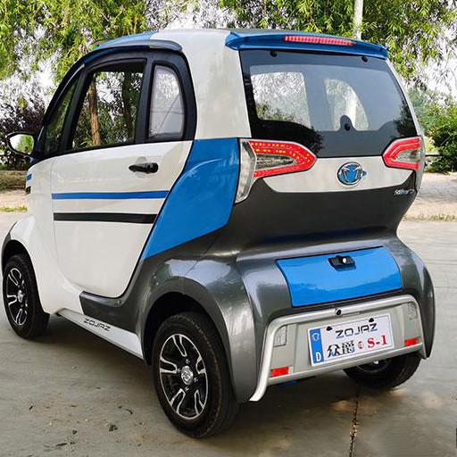 Latest design mini electric car low speed electric vehilce cheap prive with  3 seats