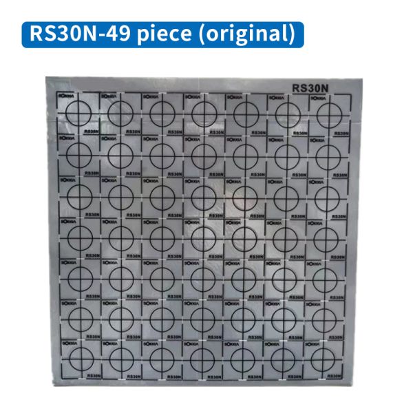 Papel de objetivo reflector de estación total, reflector de etiquetado, mapeo original de astilleros, RS20N, RS30N, RS50N