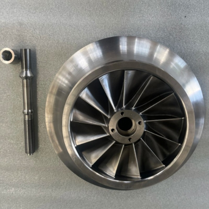 Corrosion Resistant CNC Impeller In Centrifugal Compressor OEM ODM