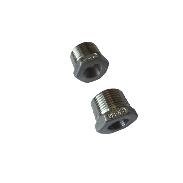 Stainless Steel pipe fitting 1000 Hexagon Bushing Nipple BSP JIS Thread CE And ISO Identified