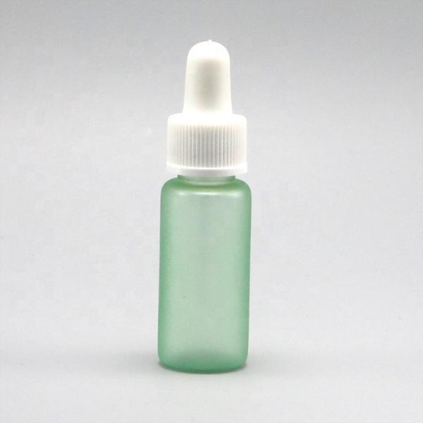 15ml Round Shape Customization PET Dropper Bottles for Liquid Dispenser Sample Holder