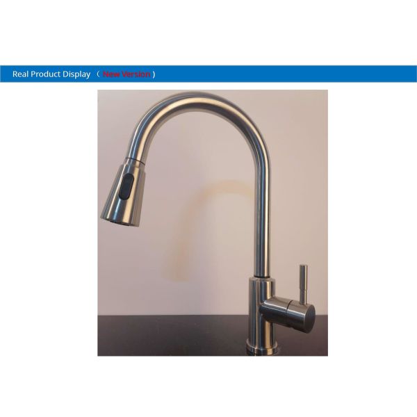 Краны кухни нержавеющей стали умной разбрызгивающей головки двойственной функции кран кухни IPX5 твердые