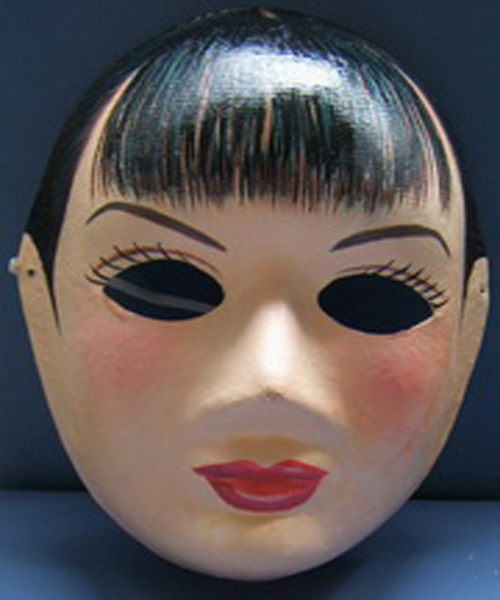 Ayuda de papel reciclada sin blanquear Bagassse/pulpa de bambú de la máscara del carnaval