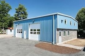 Strength Steel Structure Hot-Rolled Steel Forming Prefab Car Packing Garage Shed Shelter