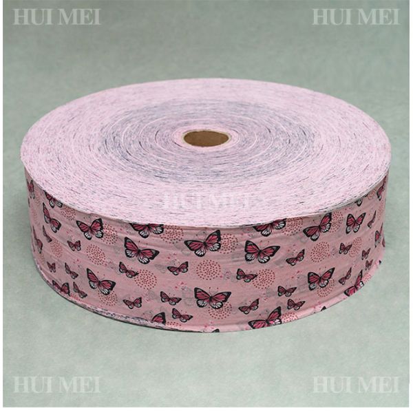 Сокращение ткани 30Gsm PP 19.5cm не сплетенное напечатанное устойчивое