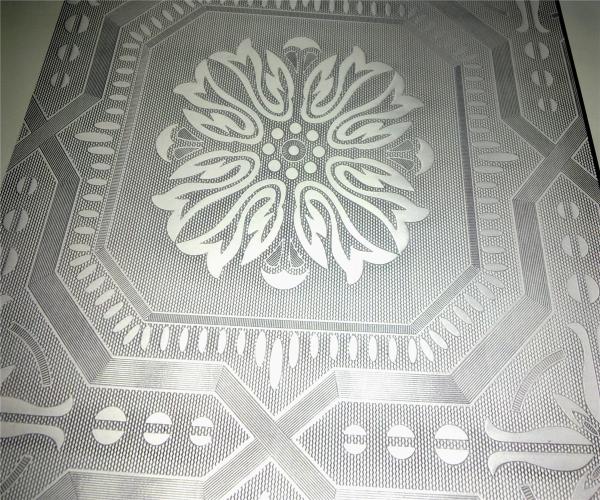 TISCO JISCO BAOSTEEL ZPSS LISCO Brand ASTM Standard Decorative Embossed Stainless Steel Sheet  5WL 6WL