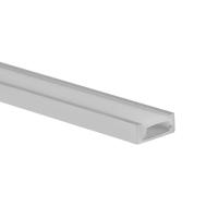 Plano magro de alumínio do perfil High6mm da tira do diodo emissor de luz montado com tampa do difusor do PC