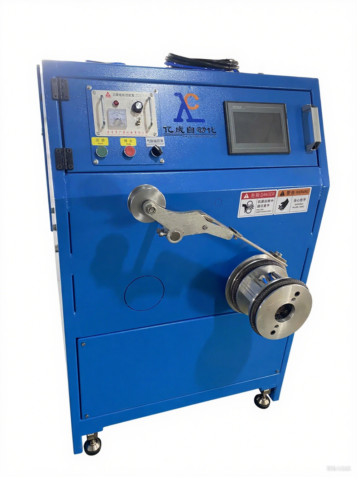 Black Oxide PP Strap Winding Spray Chrome Surface Auto Strapping Machine