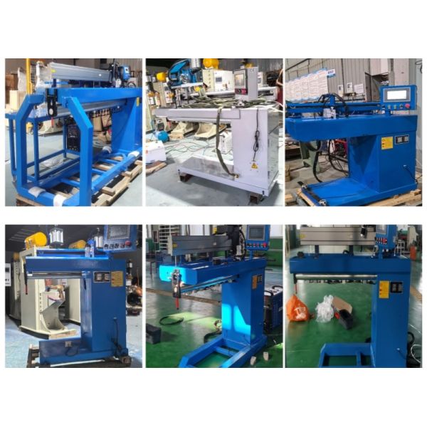 300mm Straight Seam Welding Machine Longitudinal CE