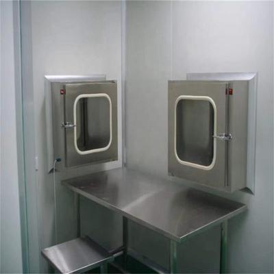 SUS201 ULPA Filter Static Pass Box High Standard Laboratory Pass Box