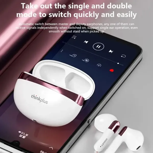 20kHz TWS Wireless Earbuds Waterproof Bluetooth Earphones Lenovo LP11