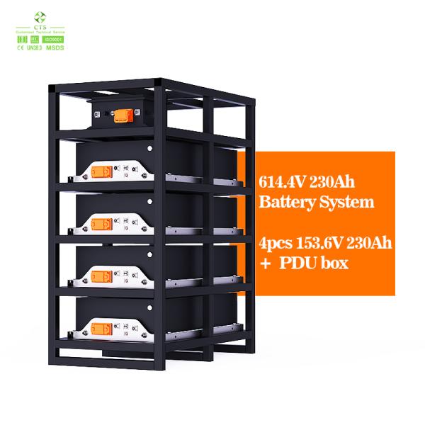 CTS Standard 614.4V 230Ah 141KWh Lifepo4 Marine Passenger Boat Lithium ion Battery
