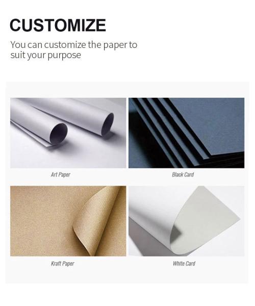 Creatrust Luxe Loot Zipper Custom Printing White 8X10 Kraft Shopping Bread Wholesale Cheap Boutique Paper Bag in Turkey