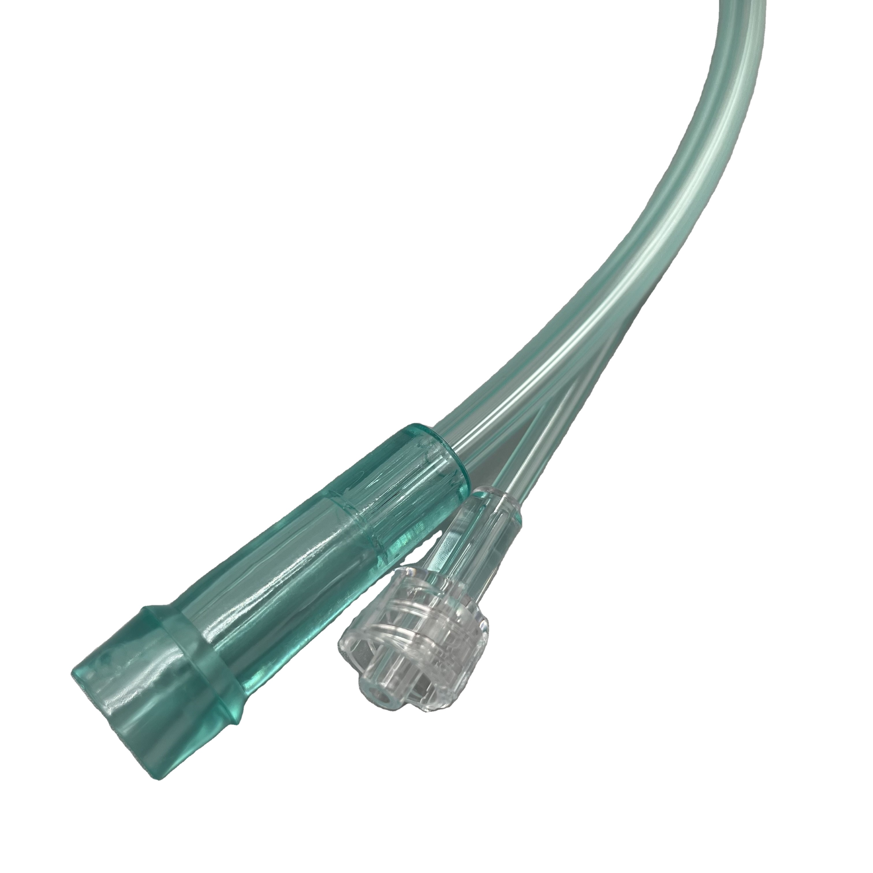 Class II Medical-grade PVC CO2 & O2 Sampling Cannula with 5 Year Shelf Life for Accurate Breath Gas Analysis