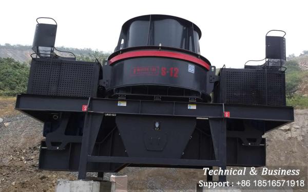 100 tipo de Barmac da máquina do triturador da areia de TPH VSI para o cascalho do rio do seixo do rio