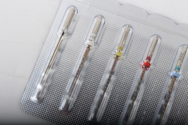 Endodontic root canal treatment  Rotary Dental Endo Files