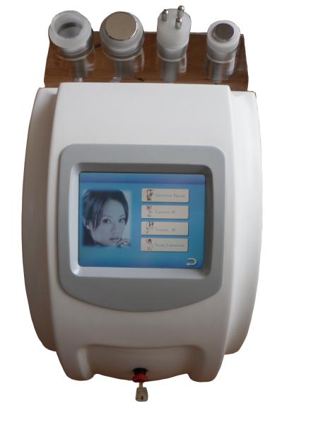 8'' Face / Body Ultrasonic Cavitation Slimming Machine With Vacuum Liposuction Head
