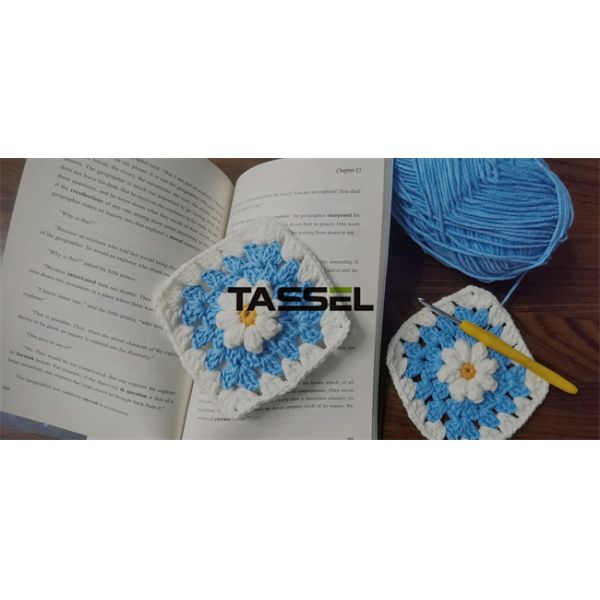 Связанная красотой ручной работы сумка маргаритки сумки подгоняла конструированный