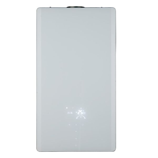 Glass Panel LCD Display Wall Hung Gas Boiler Multi Functional
