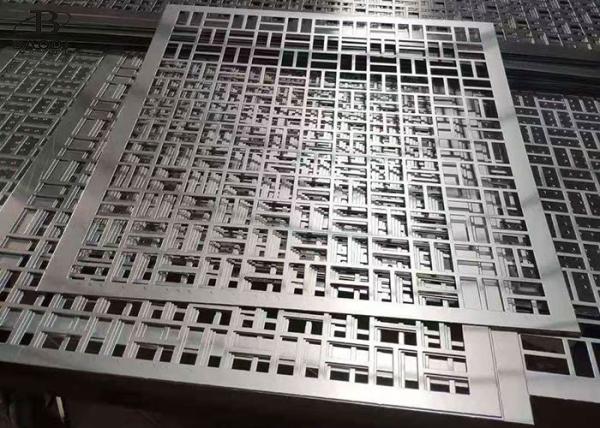 Customized Perforated Metal Mesh Round / Slotted / Square Hole