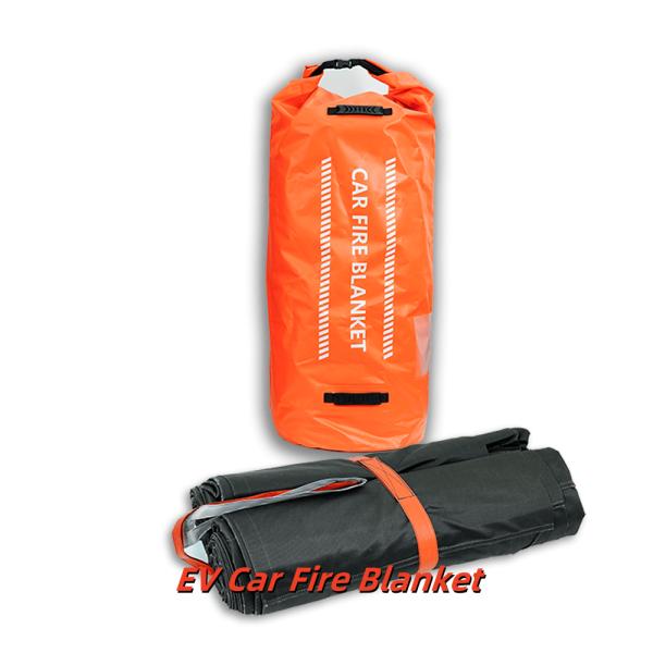 Kit de mantas contra incendios EV Gris Resistencia térmica a 550°C