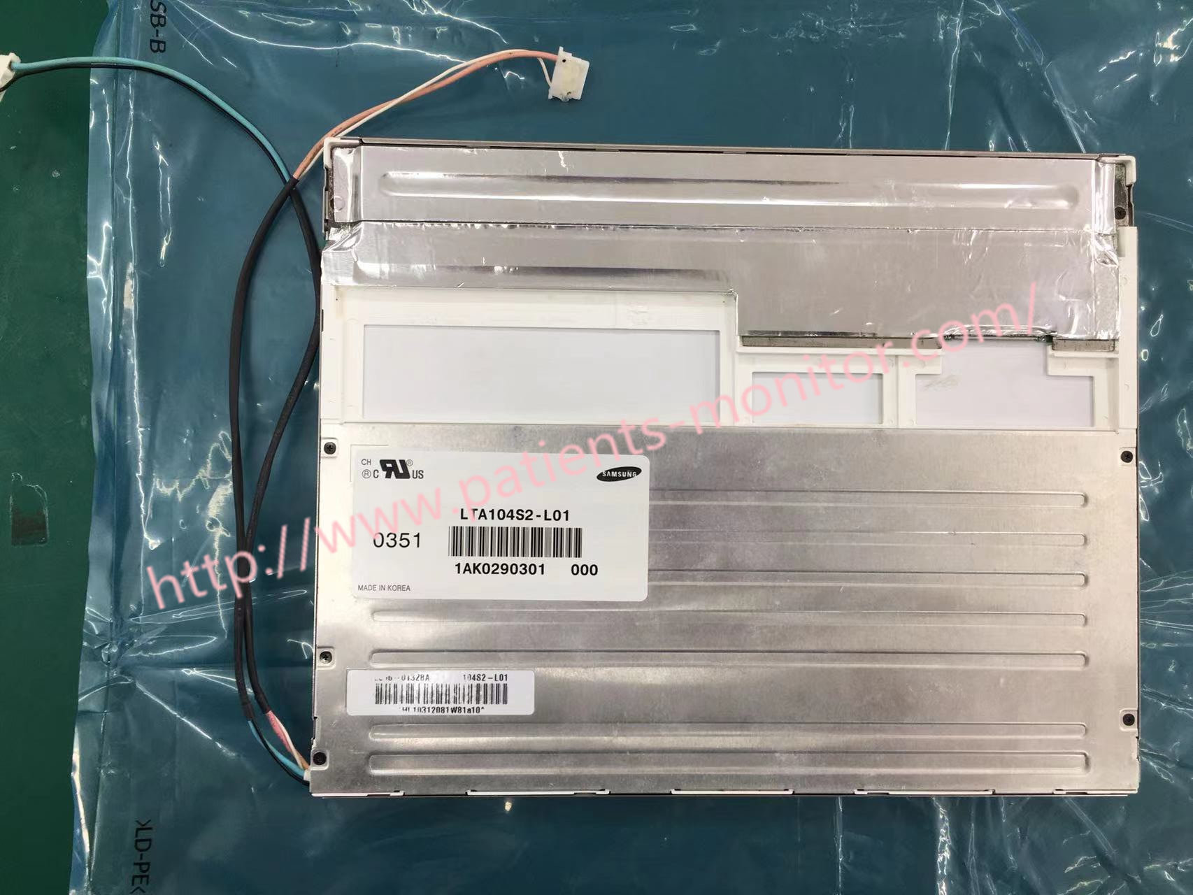 LTA104S2-L01 Пациент Монитор Части SCHILLER Argus TFT LCD 10,4''' Дисплей Samsung