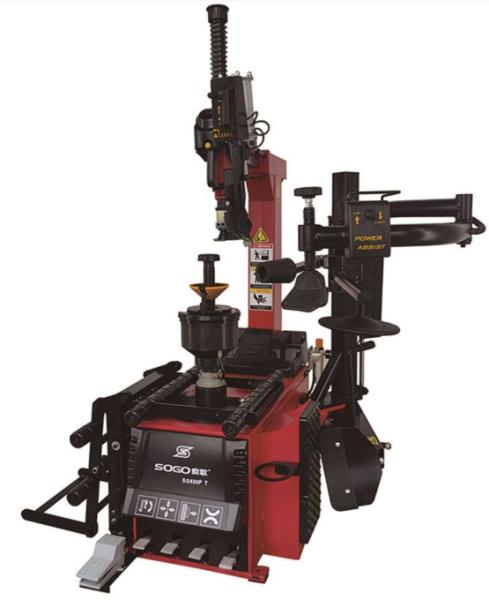 110V 220V 380V Automotive Car Tire Changer Machine With Internal / External Clamping