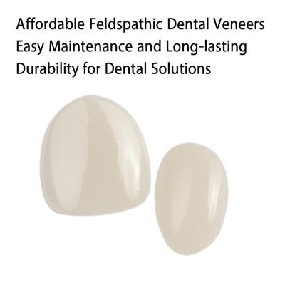 Feldspathic Dental Veneers with 16 Shades for Easy Maintenance and Long-lasting Durability in Cosmetic Dentistry