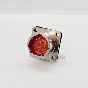 Circular Connector Y11p-1412zj10/Y11p1412tj2 Aviation Plug Socket 12 Core.
