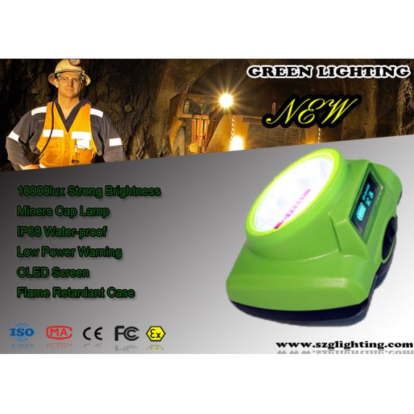 Свет СИД 10000 люкс перезаряжаемые минируя с IP 68 экрана OLED водоустойчивым