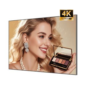 High Brightness Store Advertising Digital Signage Display 4K UHD 55 Inch