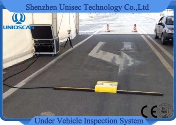 Mobile Airports Under Vehicle Inspection System 5000*2048 Pixels Vertical Resolution Of Image