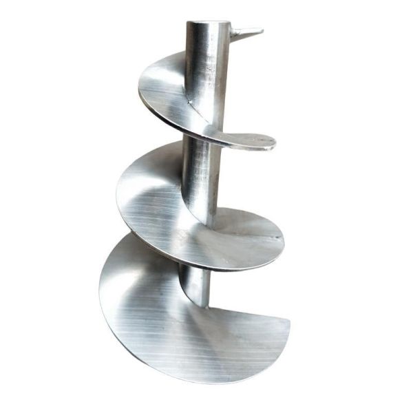 Спиральный полет 316L Бледное бесствольное винтовое усилие высокопроизводительное усилие для производственного завода