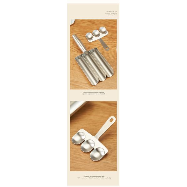 Effortless Cooking at Home with BAMBOO Fish Ball Maker Set and Non-Stick Manual Spoon