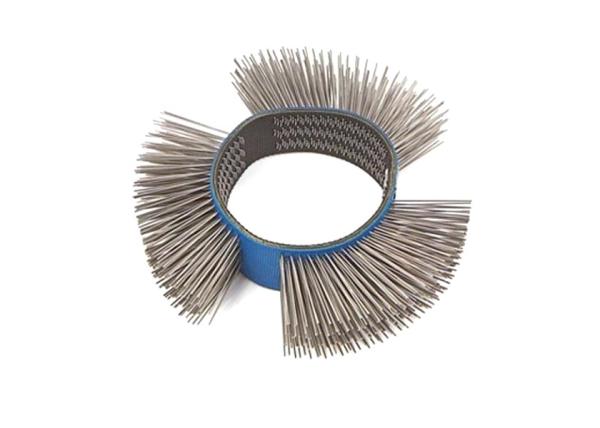 Monti 23mm Straight Carbon Steel Bristle Laster Belts for Removes Corrosion
