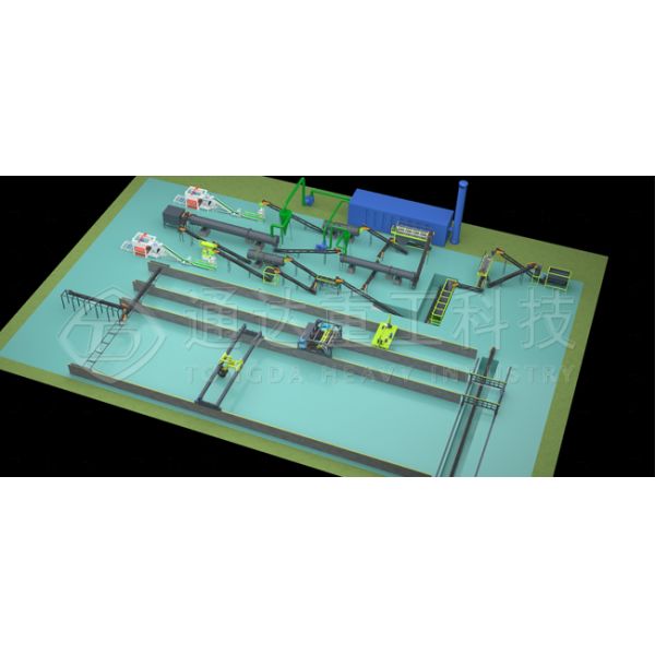 For Making Organic Fertilzer Line Chicken Manure Fertilizer Pellet Making Machine