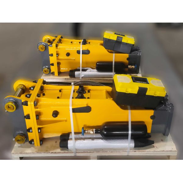 JISAN 20ton Building Machine Excavator Attachment Hydraulic Breaker Hammer with Engine Core High Power