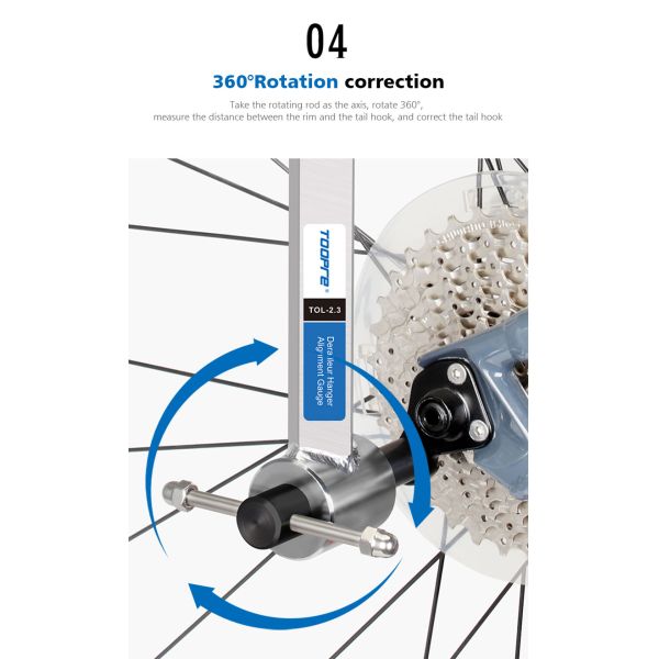 Bike Derailleur Hanger Corrector Correct Rear Shift Lugs with Design Bike Repair Tool