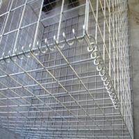 3.8-5.0mm Galvanisés paniers de fil de gabion pour les murs de pierre rivière colline