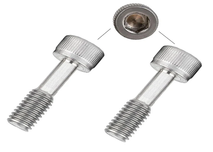  M2.5 M3 M4 Hexagon Socket Head Metal Screws With Waisted Shank Din796(e) Stainless Steel A2-70 A2-80 A4-70 A4-80 Plain Polished 