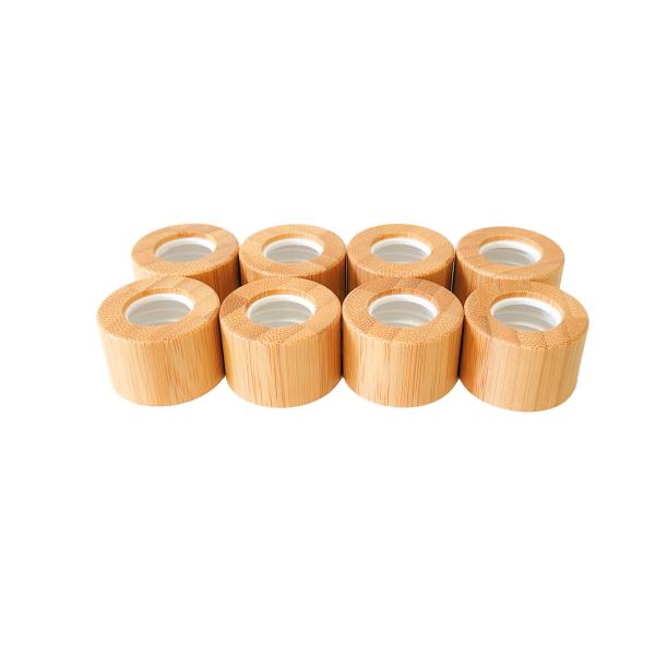 18mm de plástico-bamboo cilindrico oco de capuz de cobertura de aromaterapia fabricante chinês venda direta