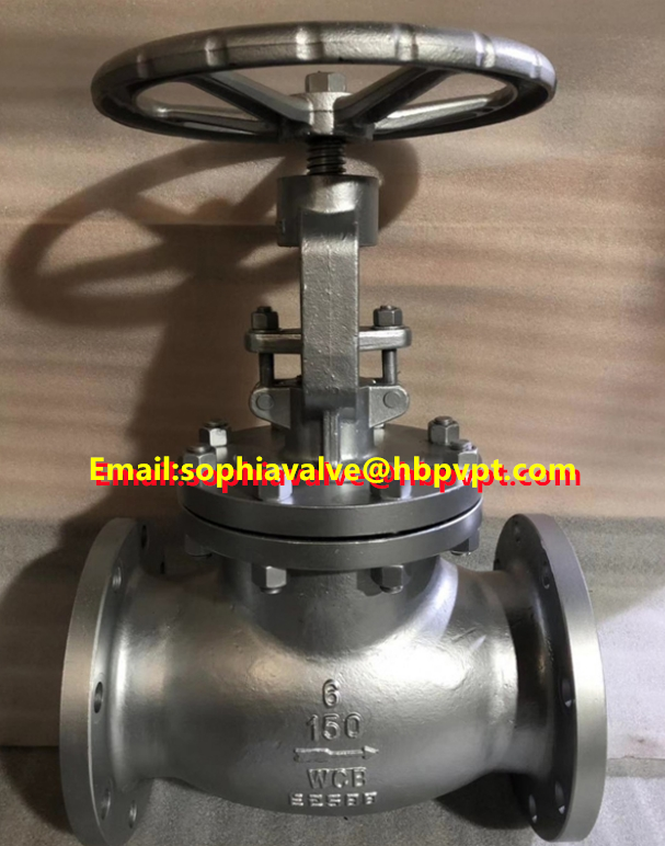 ANSI 150LB WCB globe valve