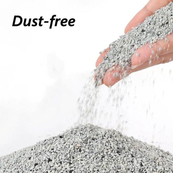 Customized Crushed Ore Cat Litter Dust Free Clumping Cat Litter