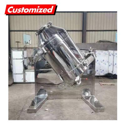 Mixer de potência seca de movimento tridimensional de granulação com 150.000 kg de peso bruto do pacote