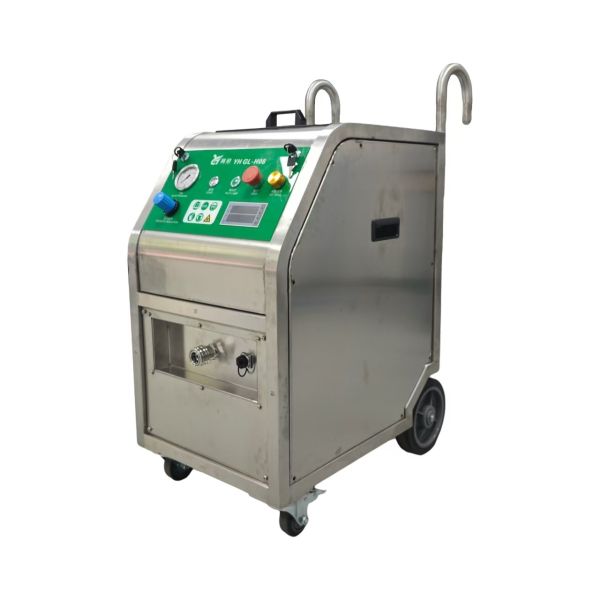 Stainless Steel Dry Ice Cleaning Machine with 550W Power and 3mm Particles for Industrial Cleaning